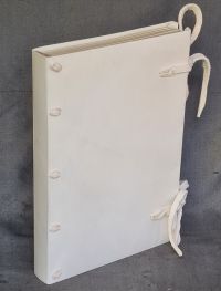 Vellum bound note book